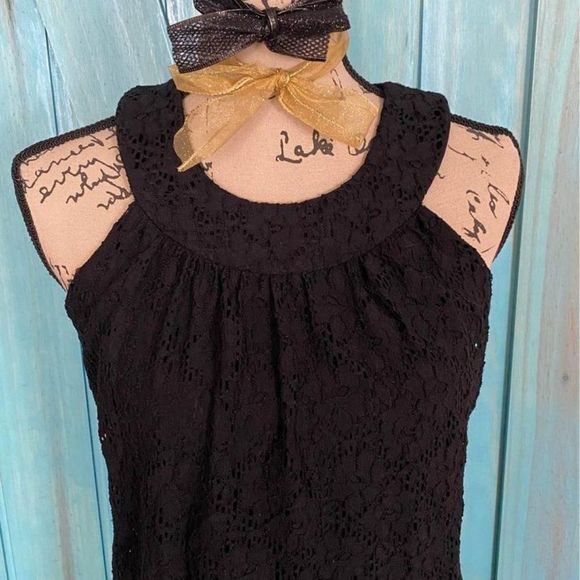 Laundry by Design Black Lace Dress- XS - Picture 3 of 7